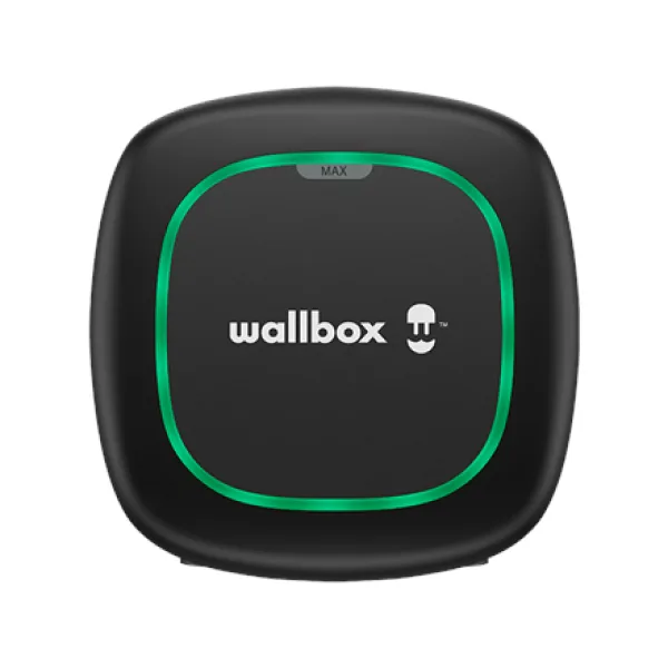 Wallbox Pulsar Max 22 kW įkrovimo stotelė, juodas korpusas