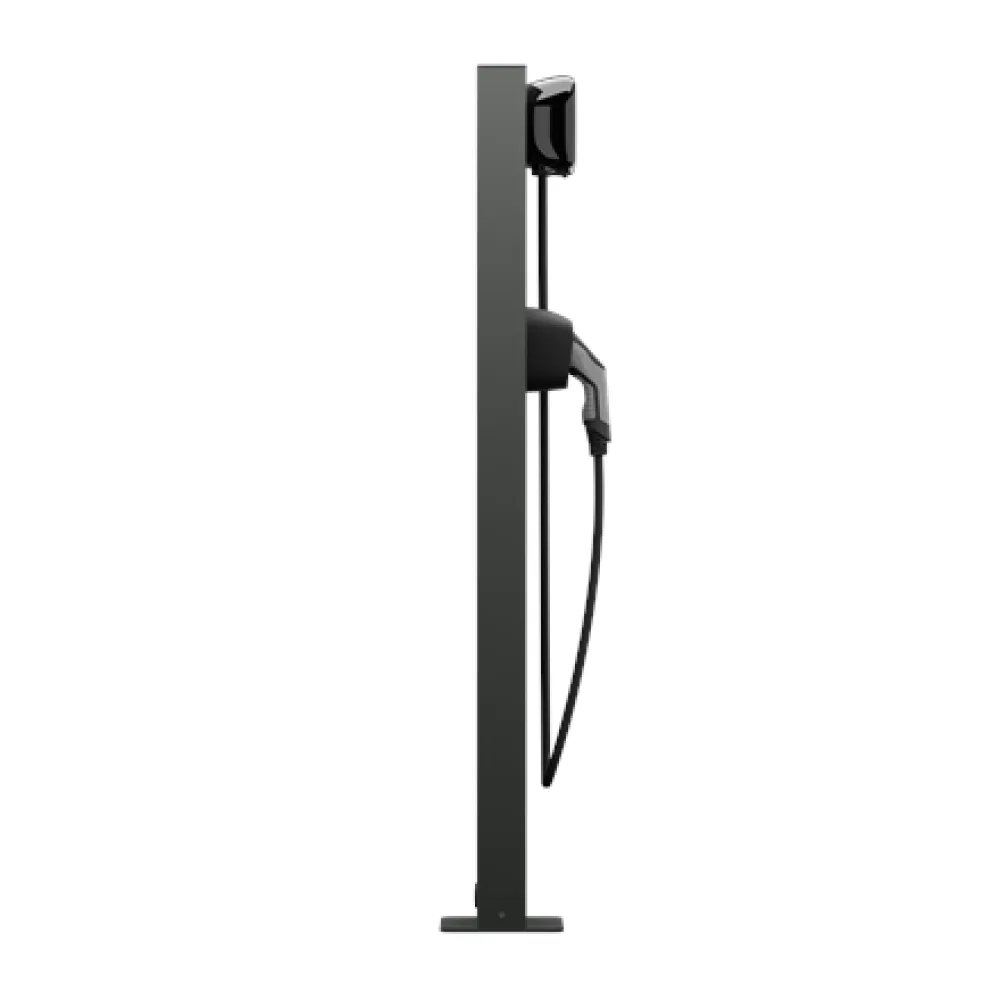 Wallbox Pedestal Eiffel Basic Dual for Pulsar family, Black