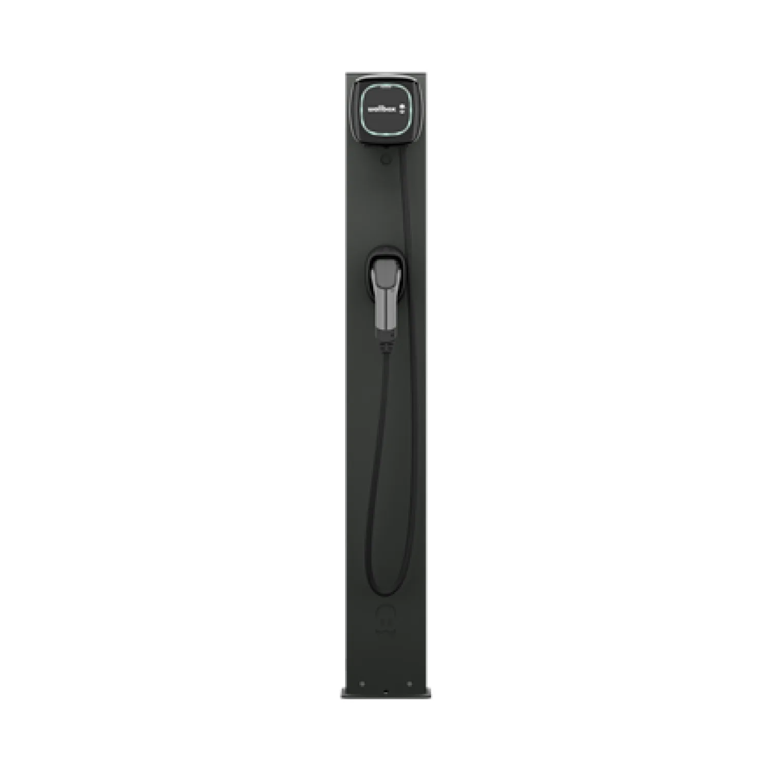 Wallbox Pedestal Eiffel Basic Dual for Pulsar family, Black