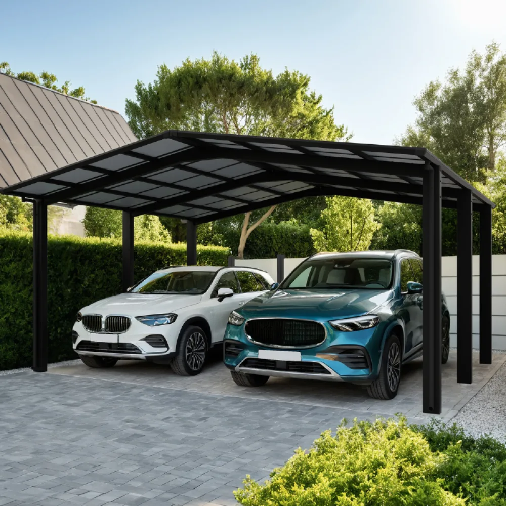 LINEA dviguba automobilių stoginė, M versija