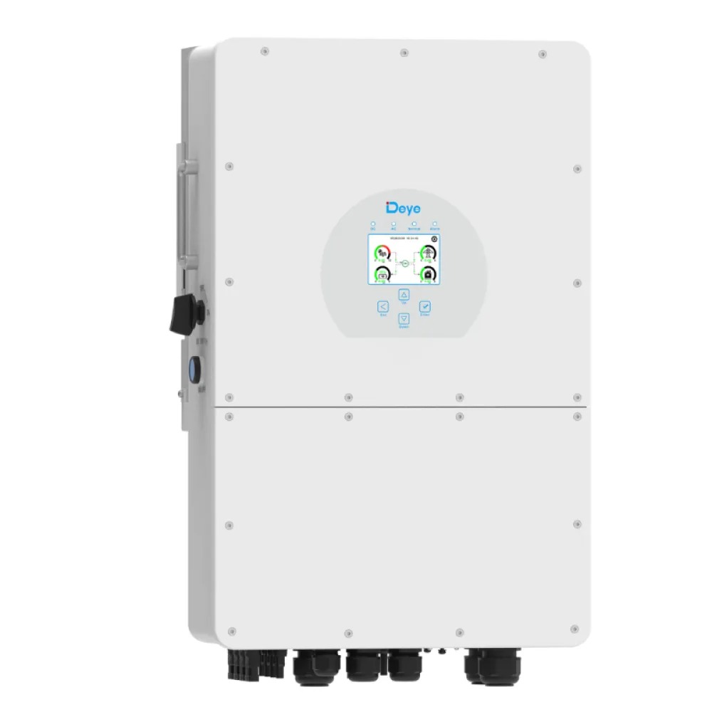 10 kW hibridinės saulės elektrinės komplektas, Deye + Trina