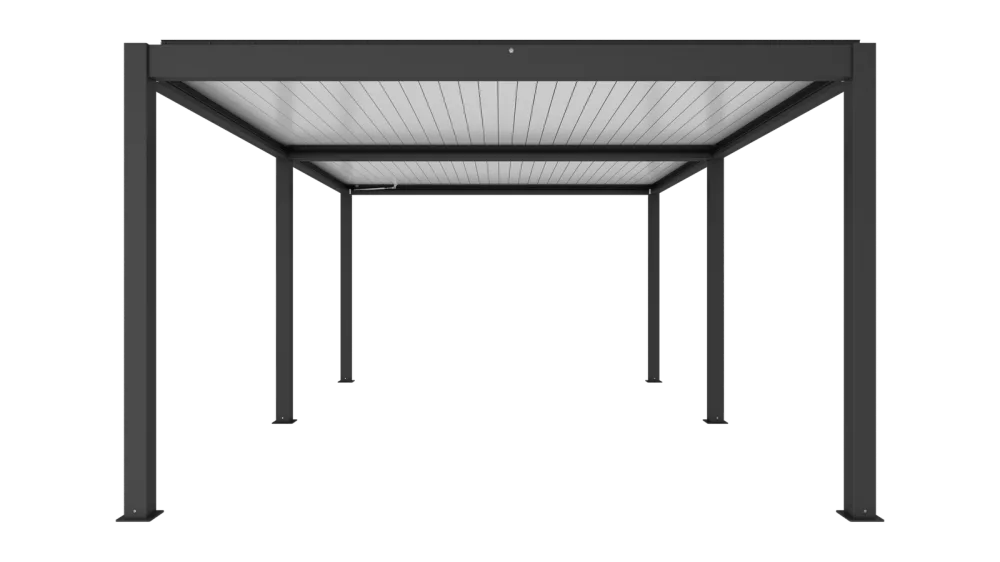 Jardis Nova pergola su elektriniu lamelių stogu, LED apšvietimu, 4 x 6 m