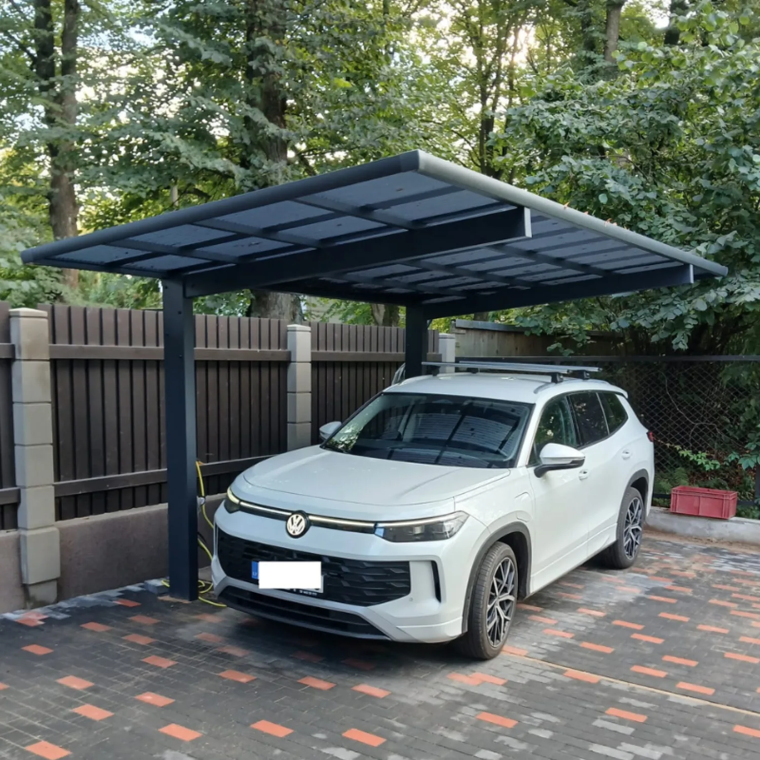 WING Type 80 aliuminė automobilių stoginė, standartinė versija
