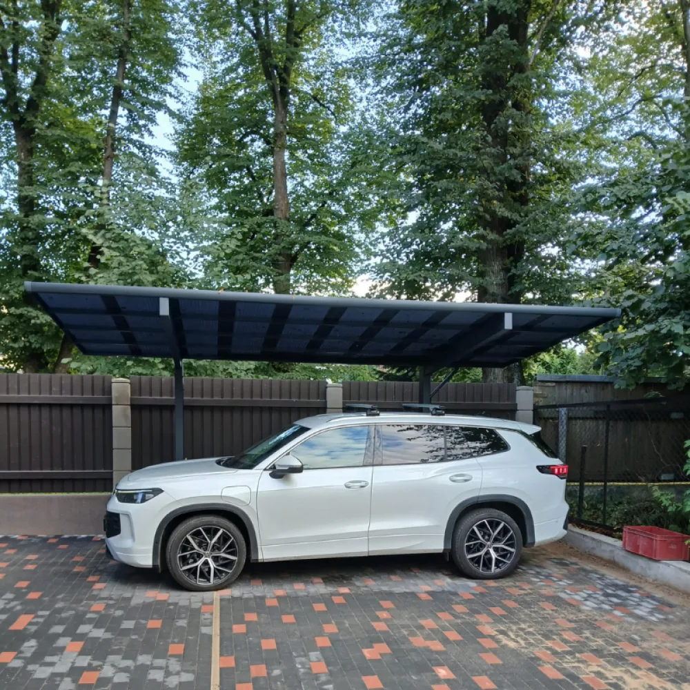 WING Type 80 aliuminė automobilių stoginė, standartinė versija