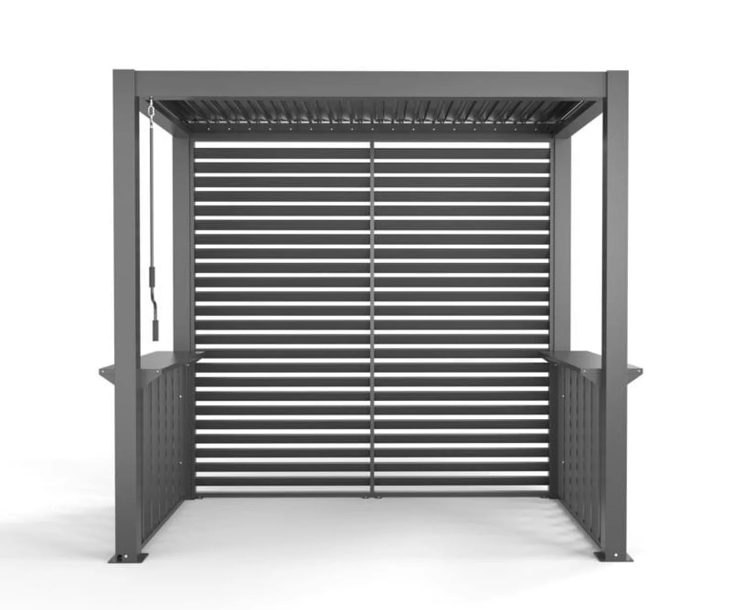 Jardis BBQ pergola griliaus zonai
