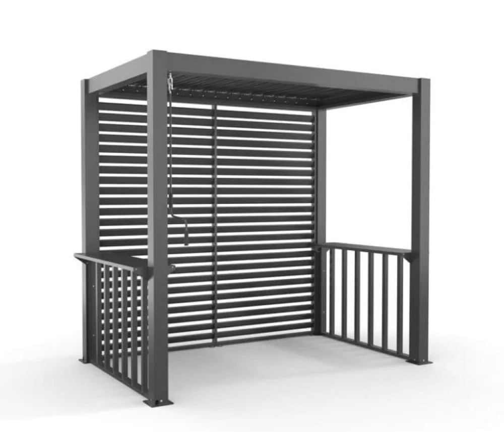 Jardis BBQ pergola griliaus zonai