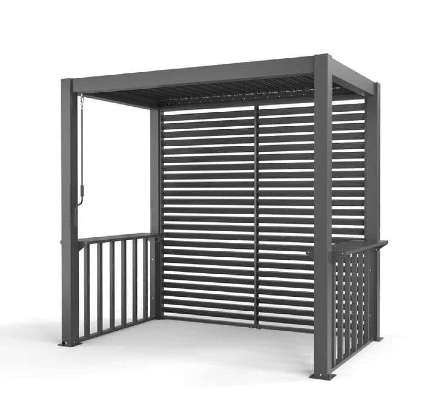 Jardis BBQ pergola griliaus zonai