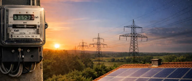 Elektros tarifai ir pasaugojimo mokestis gaminantiems vartotojams