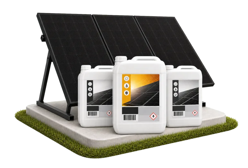Saulės elektrinių valymas