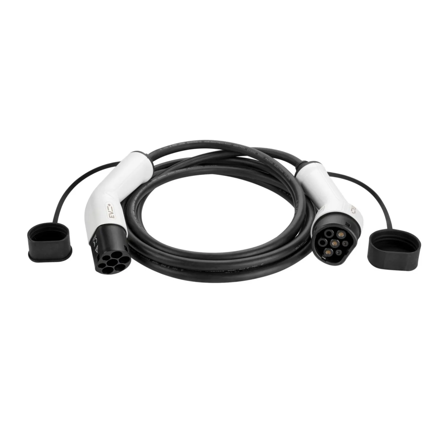EV+ Type 2–Type 2 16 A trifazis įkrovimo kabelis, 5 m