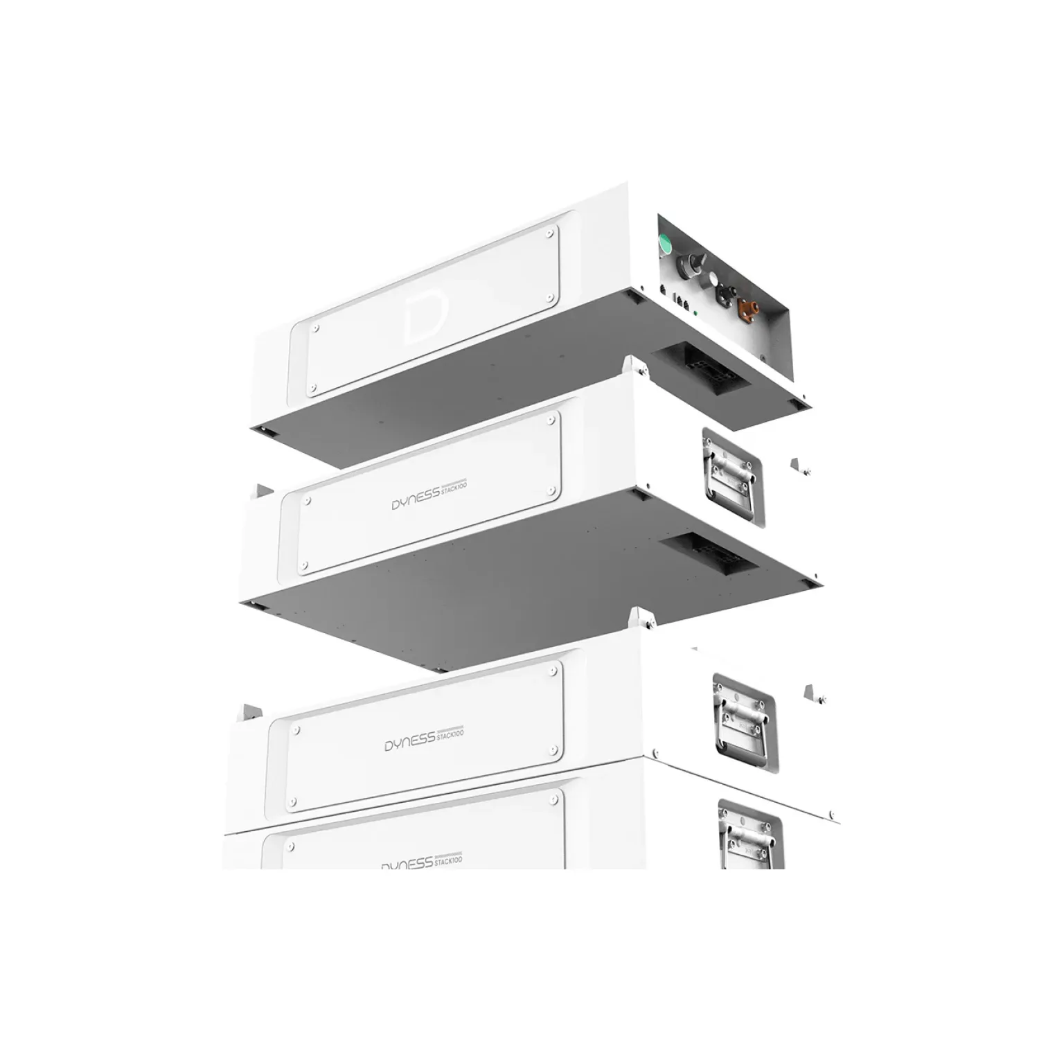 Dyness Stack100 aukštos įtampos energijos kaupiklis su pašildymu 15,36 kWh