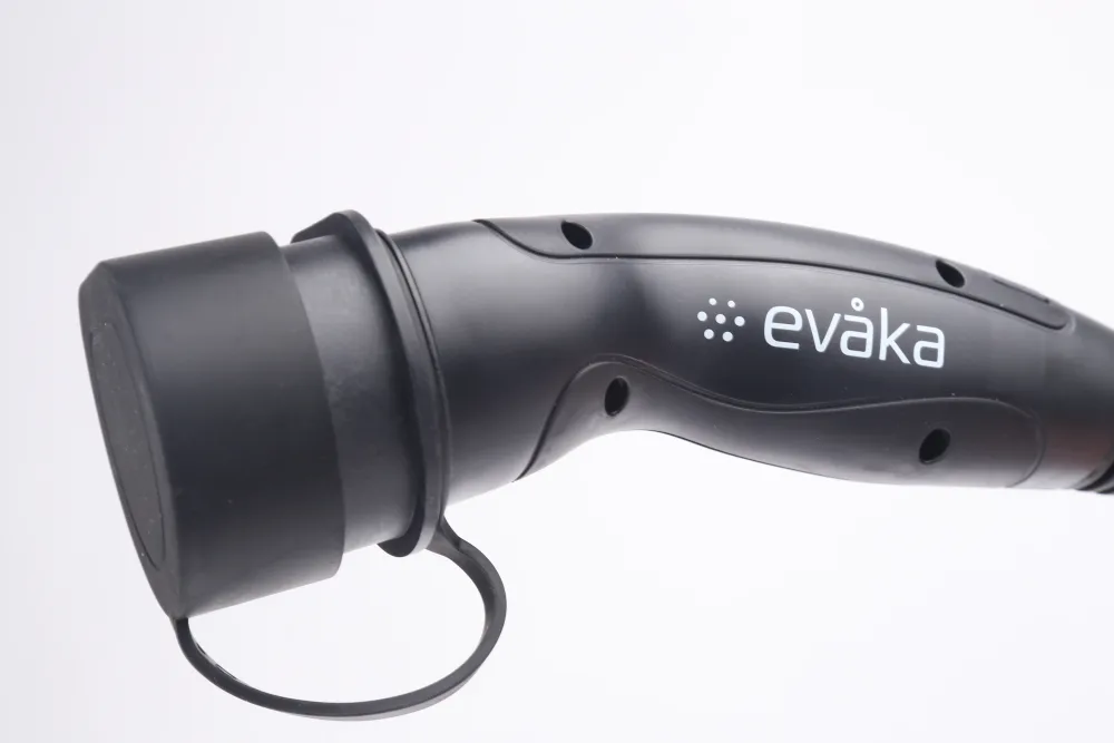 Evåka Type 2-Type 2 įkrovimo kabelis, 22 kW, 32 A, 7 m