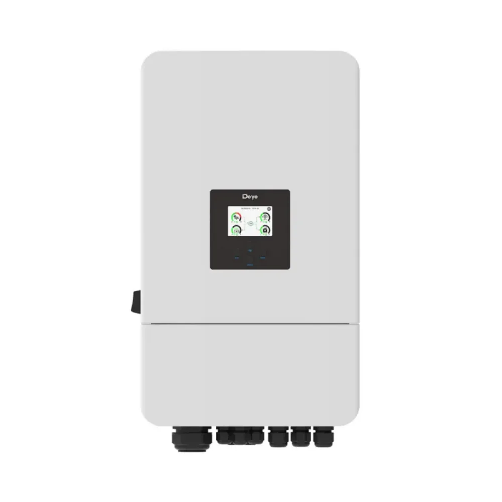 Deye komplektas LV 12 kW hibridinis inverteris + 16 kWh kaupiklis