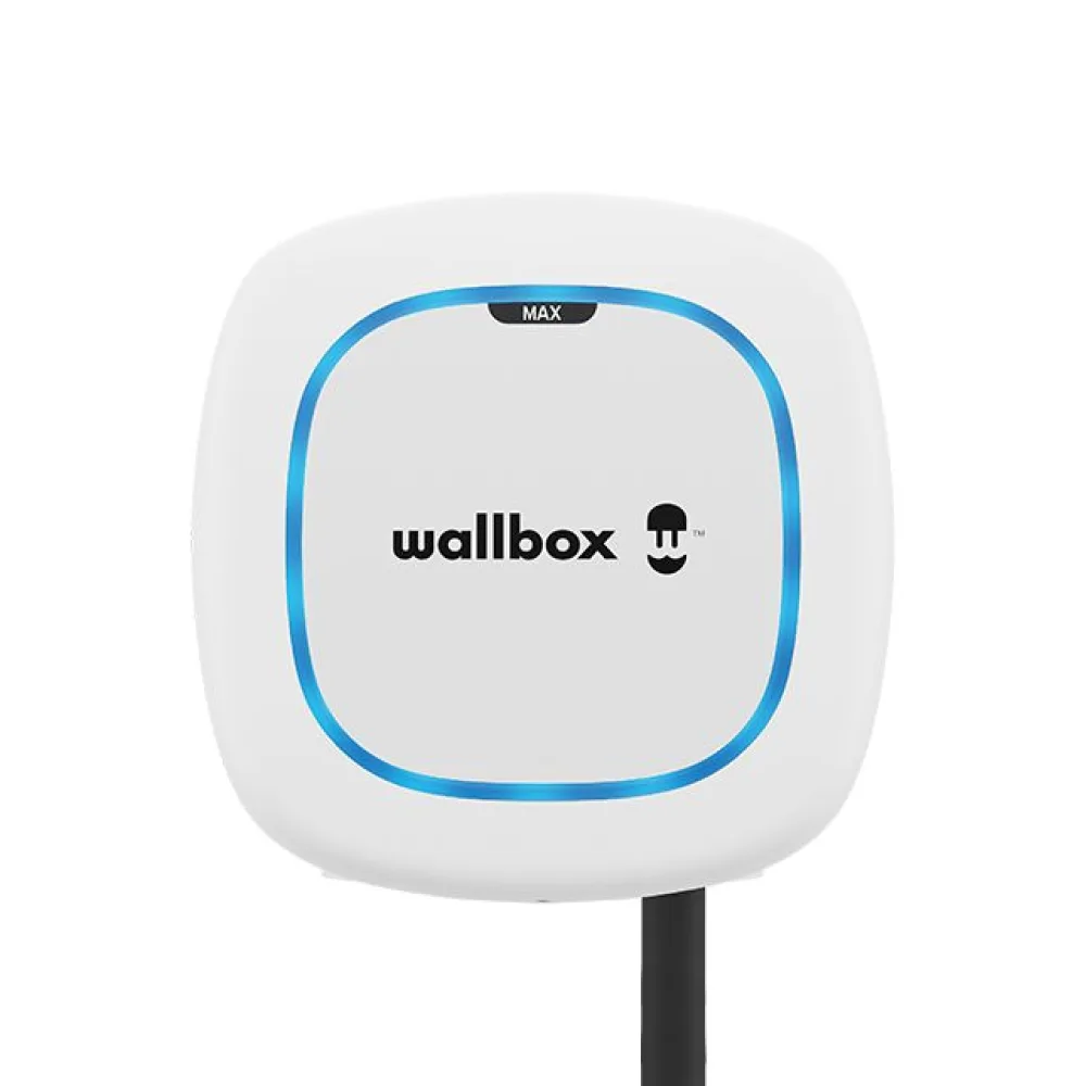 Wallbox Pulsar Max 22 kW balta įkrovimo stotelė