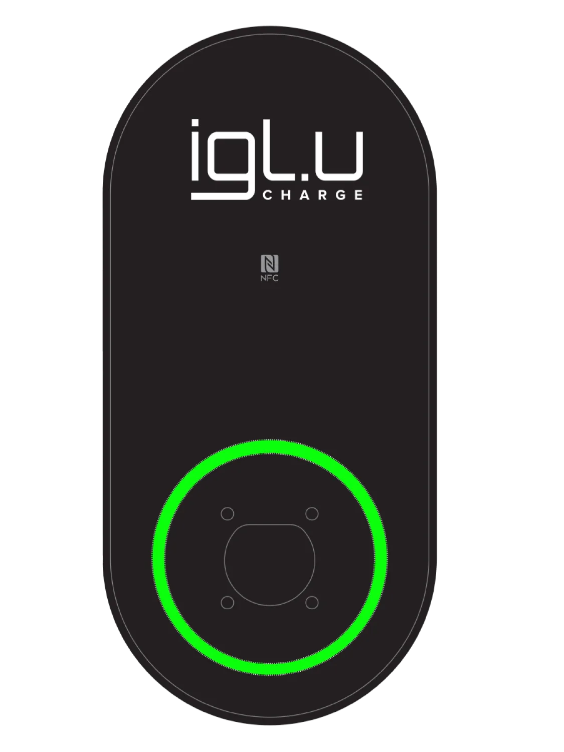 IGLU Charge PRO version Mode 3 (Type 2 lizdai) įkrovimo stotelė iki 22 kW
