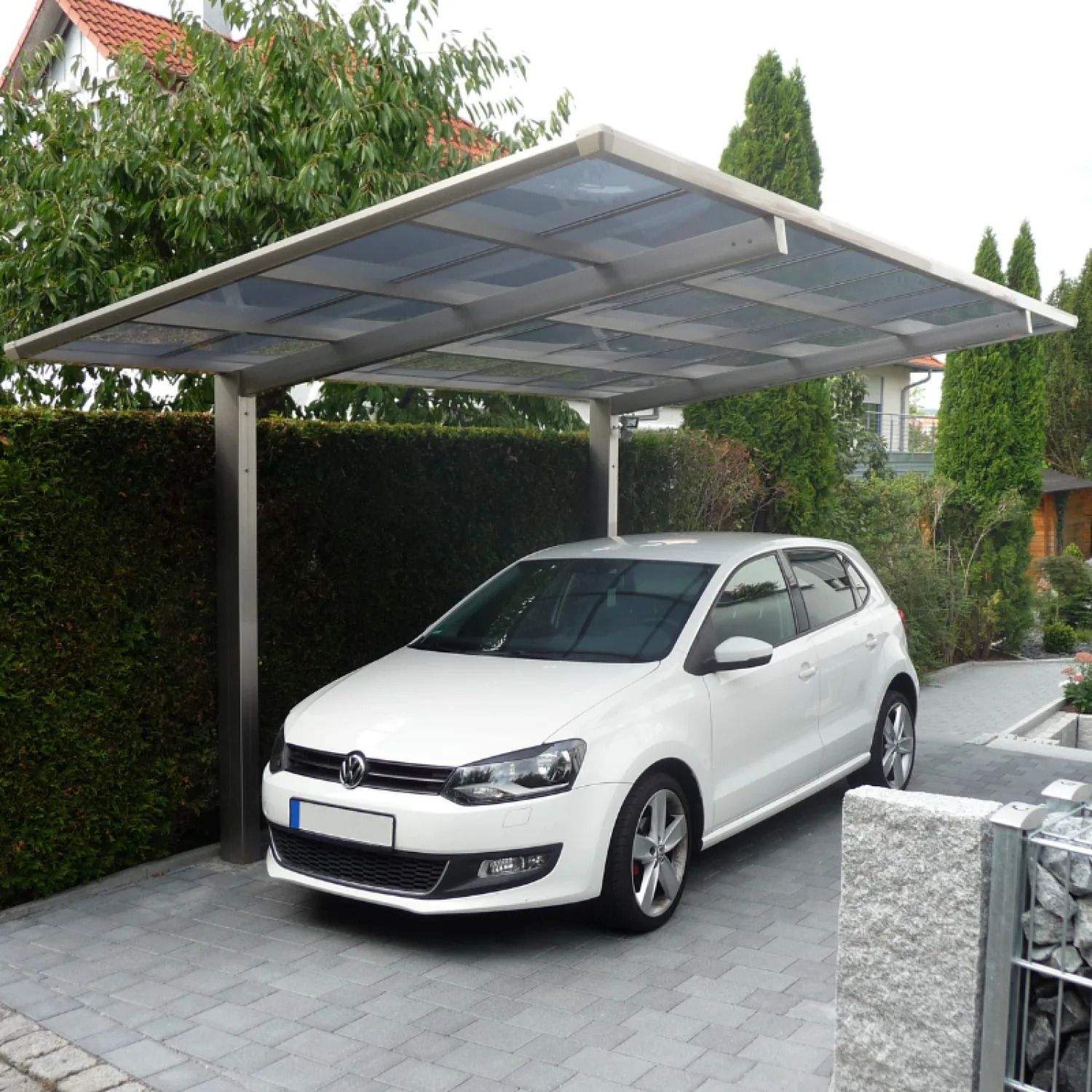 LINEA Type 60 aliuminė automobilių stoginė, standartinė versija