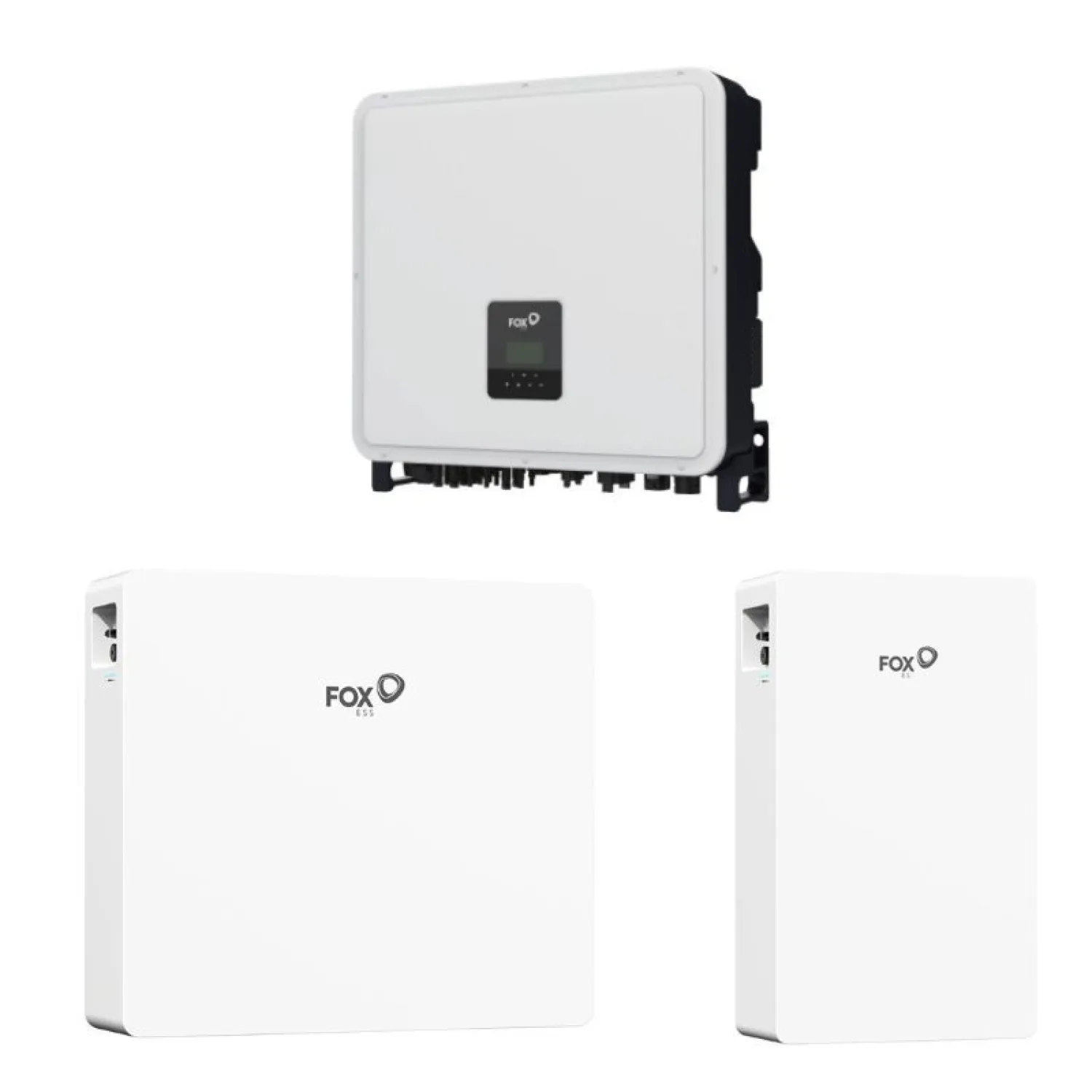 FoxESS 15 kW hibridinis inverteris ir 17,28 kWh energijos kaupiklis