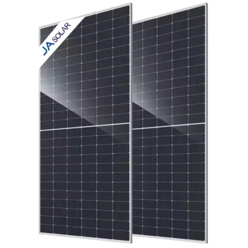 JA Solar 595W JAM72D40-MB, N-Type, BF Stiklas/Stiklas